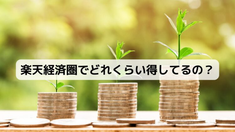 楽天経済圏でどれくらい得してるの?